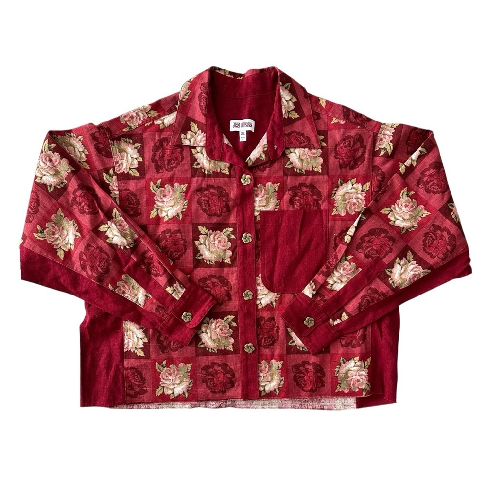 Jess Meany Red Rose Laguna Long Sleeve